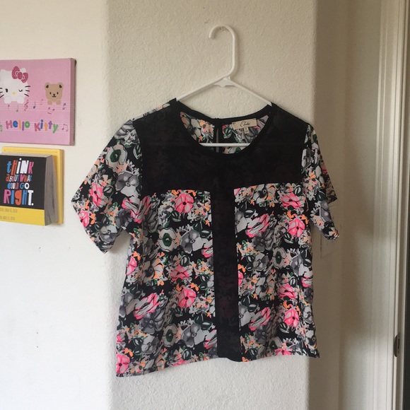 Elodie Tops - Floral Blouse